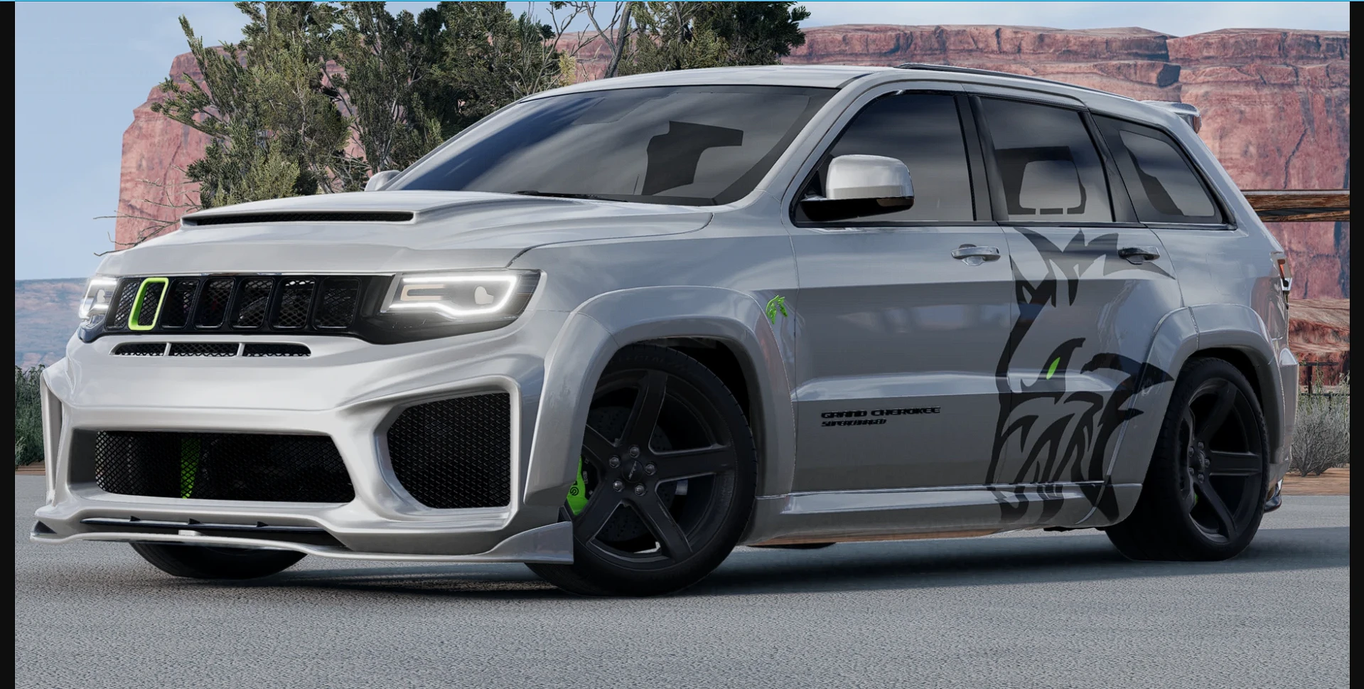 Custom Trackhawk v1.2 [FREE] BeamNG.drive